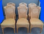 rieten stoelen  6stuks, Antiek en Kunst, Ophalen