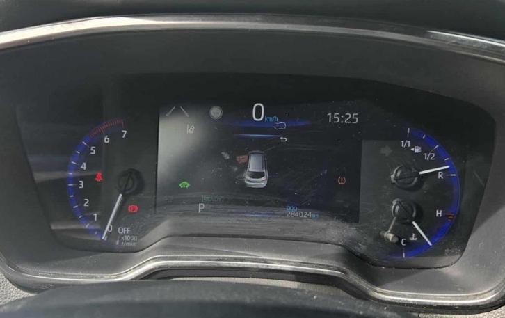 corolla touring sport dynamic, Auto diversen, Ongevalwagen, Toyota, Automaat, Hybride Elektrisch/Benzine, Break, Zilver of Grijs