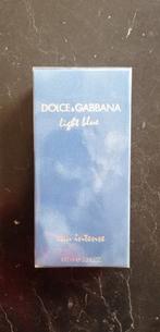 Light blue intense woman edp 100 ml D&G, Nieuw, Verzenden