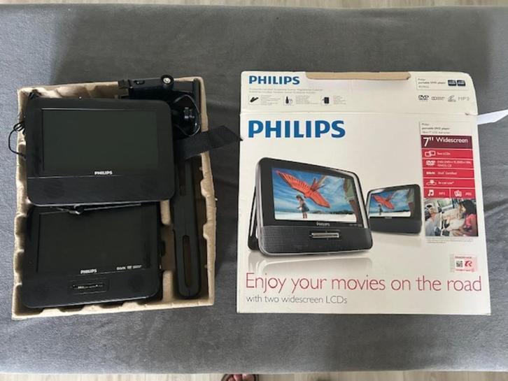 philips draagbare dvd scherm, Audio, Tv en Foto, DVD spelers, Zo goed als nieuw, Dvd-speler, Philips, Draagbaar, Ophalen