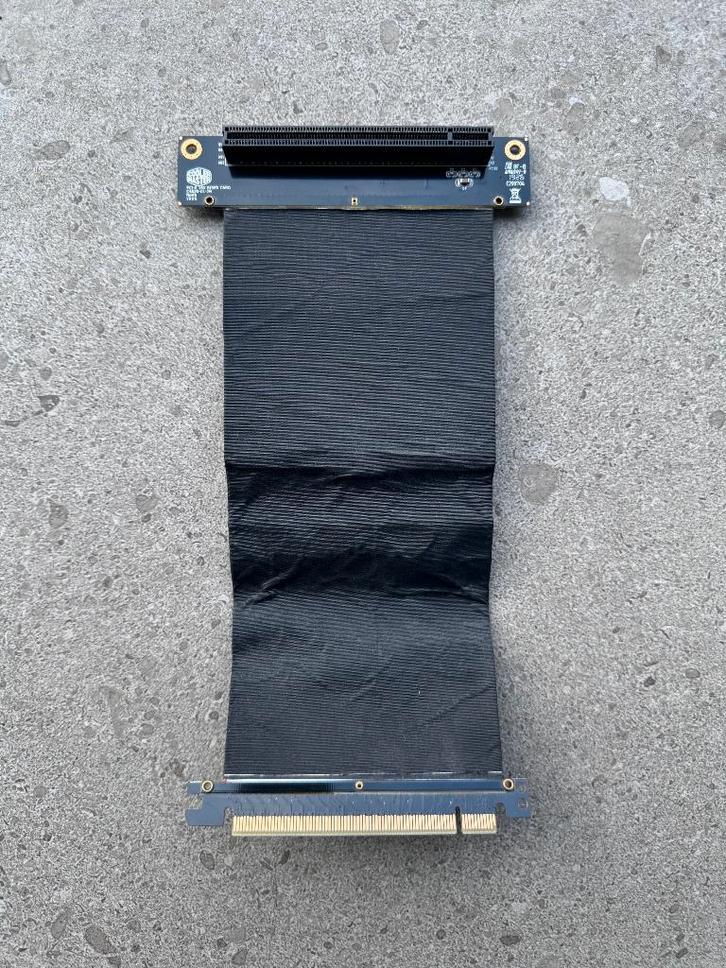 Cooler Master PCI riser kabel, Informatique & Logiciels, Cartes vidéo, Neuf, PCI, Enlèvement ou Envoi