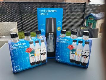 Soda Stream Spirit avec 6 nouvelles bouteilles