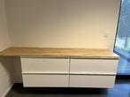 Badkamerkast Ikea Godmorgon hoogglans wit, Huis en Inrichting, Badkamer | Badkamermeubels, Ophalen, Gebruikt, 150 tot 200 cm, Minder dan 100 cm