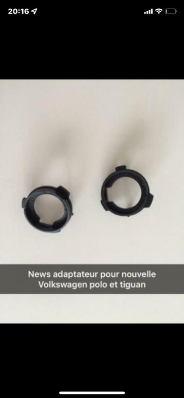 Adaptateur Ampoule  Led Tiguan , Polo, Touran,Volkswagen, Enlèvement ou Envoi, Neuf, Audi