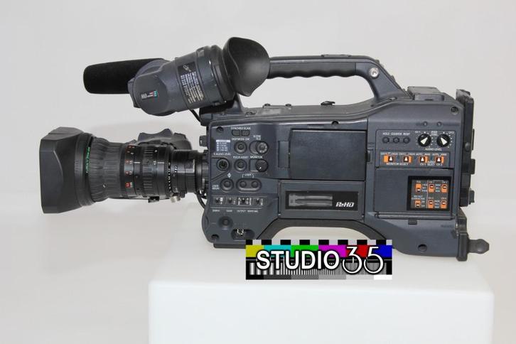 Panasonic HD SDI AG-HPX 301E + Fujinon XT17x4.5 BRM-K14, Audio, Tv en Foto, Videocamera's Digitaal, Gebruikt, Camera, Geheugenkaart