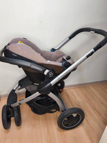 Pack poussette complet Maxi-Cosi – 4 en 1
 Poussette Mura, Enlèvement, Comme neuf, Poussette, Maxi-Cosi