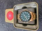 Fossil horloge goud/groen, Ophalen of Verzenden, Zo goed als nieuw, Goud, Goud
