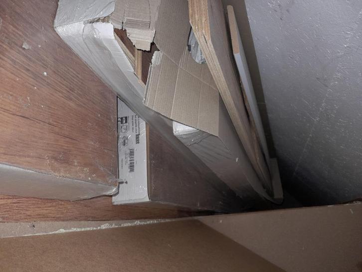 Parket, Doe-het-zelf en Bouw, Vloerdelen en Plavuizen, Gebruikt, Parket, 10 m² of meer, Ophalen