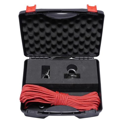Vismagneet set 170kg inclusief touw, haak en opbergbox, Auto diversen, Overige Auto diversen, Verzenden
