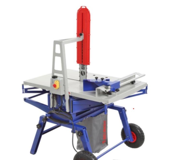 Zaagmachine voor cellenbeton €750  BelmashMCS400, Doe-het-zelf en Bouw, Gereedschap | Zaagmachines, Gebruikt, Kettingzaag, 1200 watt of meer