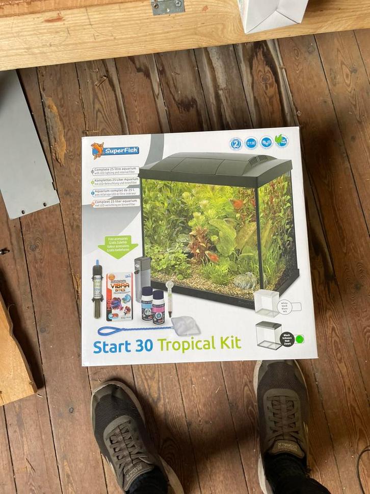 Superfish 30L, Dieren en Toebehoren, Vissen | Aquaria en Toebehoren, Zo goed als nieuw, Ophalen