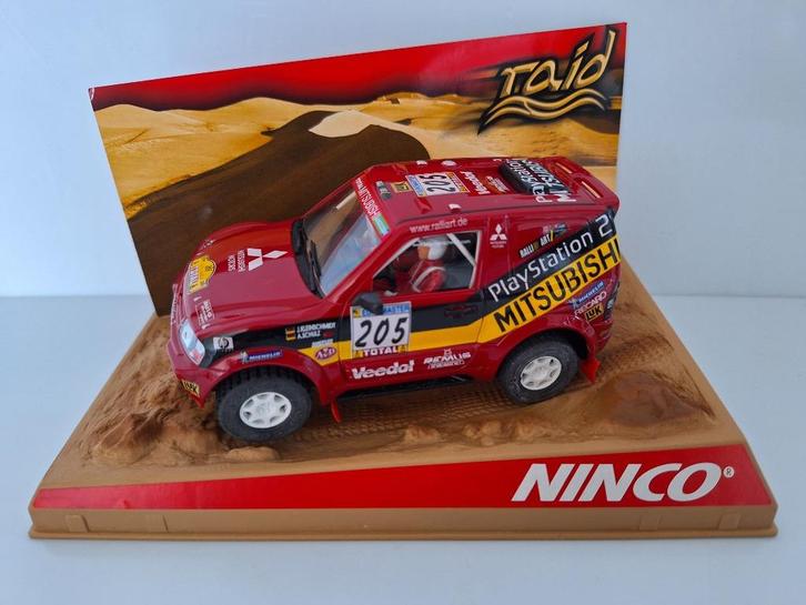 Ninco Mitsubishi Pajero Jutta Offroad Ref Nr 50305, Kinderen en Baby's, Speelgoed | Racebanen, Nieuw, Racebaan, Elektrisch, Overige merken
