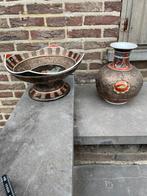 Antieke coupe + vaas goede staat, Ophalen