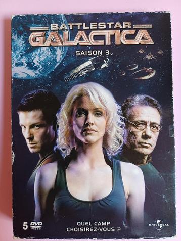 3 DVD Battlestar Galactica seizoen 3 (p11) beschikbaar voor biedingen