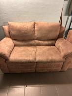 Camel bruine tweezit + 2 bijhorende zitjes, Ophalen, Gebruikt, Minder dan 75 cm, 150 tot 200 cm