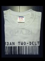 THE ISLAND „Jordan Two-Delta” T-shirt - S - nieuw., Kleding | Dames, Nieuw, Ophalen of Verzenden, Wit, B&C
