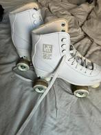 Rolschaatsen krf school wit mt39, Sport en Fitness, Ophalen, Gebruikt, Dames