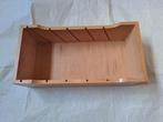 Casier de rangement en bois ( hêtre vernis ), Ophalen of Verzenden, Zo goed als nieuw