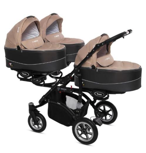 Triplets kinderwagen- buggy voor 3 kinderen (2in1) GRATIS VZ, Enfants & Bébés, Jumeaux & Naissances multiples, Neuf, Poussette ou Buggy
