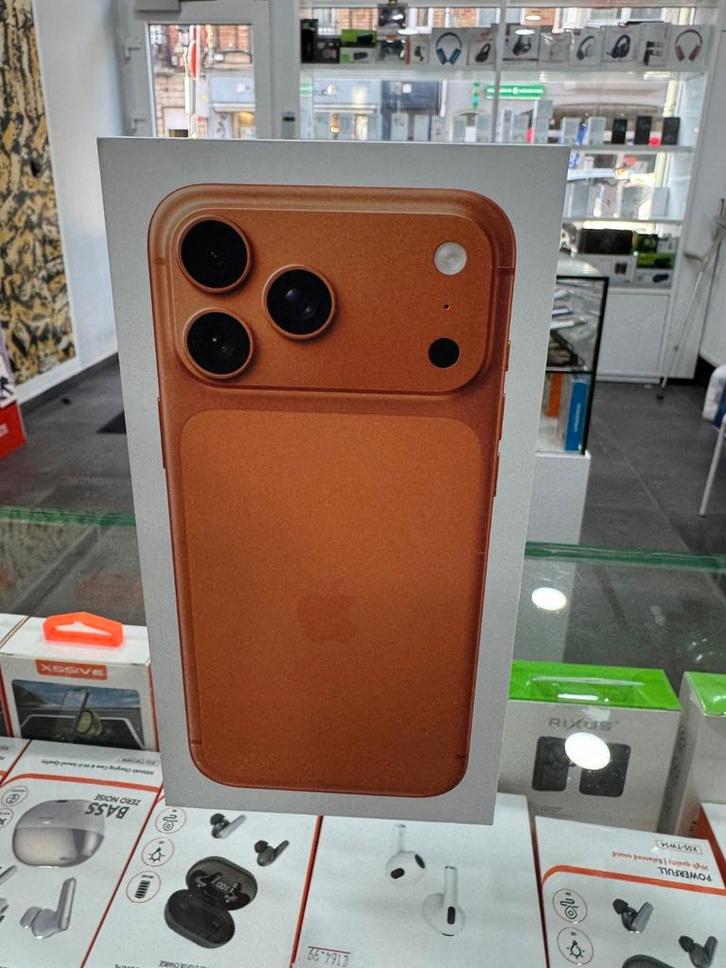 Iphone 17 Pro Max 256 Boîte scellée, Telecommunicatie, Mobiele telefoons | Hoesjes en Screenprotectors | Apple iPhone, Nieuw, Ophalen