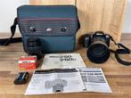A1393. Nikon F50 analoge camera met lenzen en tas/boekje, Utilisé, Enlèvement ou Envoi, Nikon