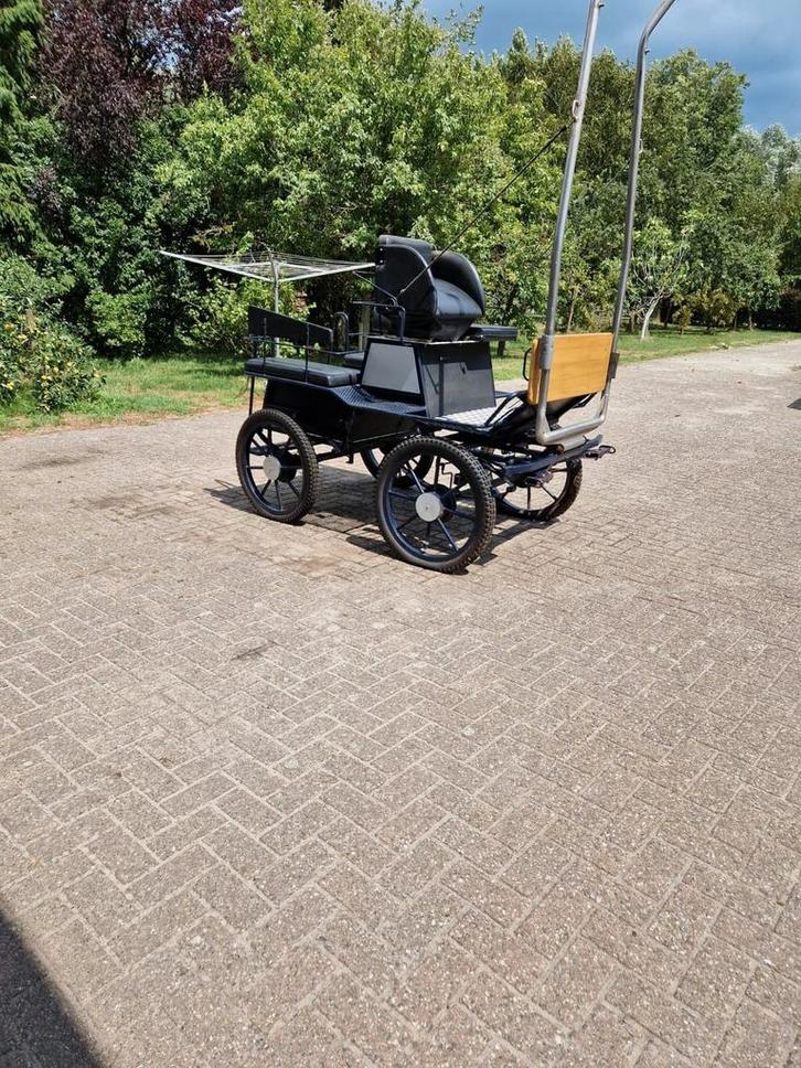 Menkar en cob tuig, Dieren en Toebehoren, Rijtuigen en Koetsen, Gebruikt, Marathonwagen, Paard of Pony