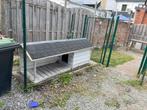 Hondenhok met overdekt terras, Ophalen, Gebruikt, 65 tot 100 cm, Hondenhok