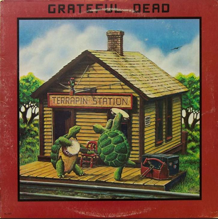 vinyl: GRATEFUL DEAD - TERRAPIN STATION, Cd's en Dvd's, Vinyl | Rock, Gebruikt, Poprock, 12 inch, Ophalen of Verzenden