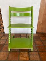 Tripp trapp Stokke meegroeistoel leuk groen overschilderbaar, Ophalen, Zo goed als nieuw, Meegroeistoel