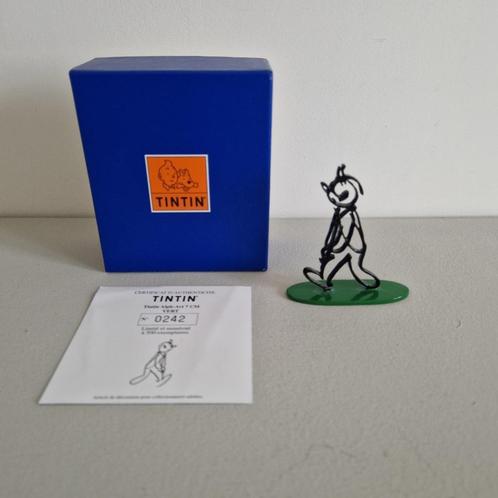Kuifje / Tintin en de alfa kunst, groene sokkel, Verzamelen, Stripfiguren, Nieuw, Beeldje of Figuurtje, Kuifje, Ophalen of Verzenden