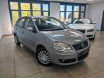 Vw  polo 1.2 essence 120.000km Gps airco, Zwart, USB, Bedrijf, 5 deurs