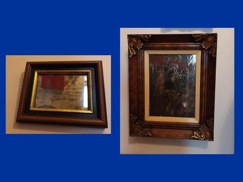 Miroirs anciens dans un cadre - LIQUIDATION !, Antiquités & Art, Antiquités | Miroirs, Moins de 50 cm, Moins de 100 cm, Rectangulaire