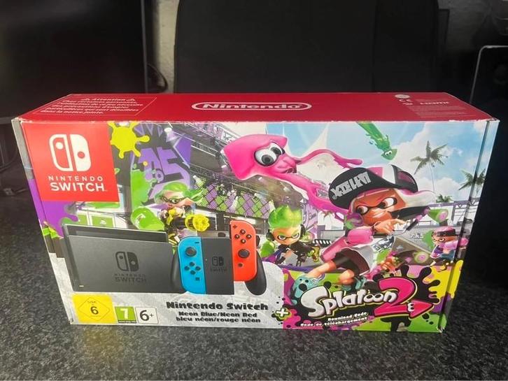 Nintendo Switch V1 in doos Handheld Console met accessoires, Consoles de jeu & Jeux vidéo, Consoles de jeu | Nintendo Switch, Comme neuf