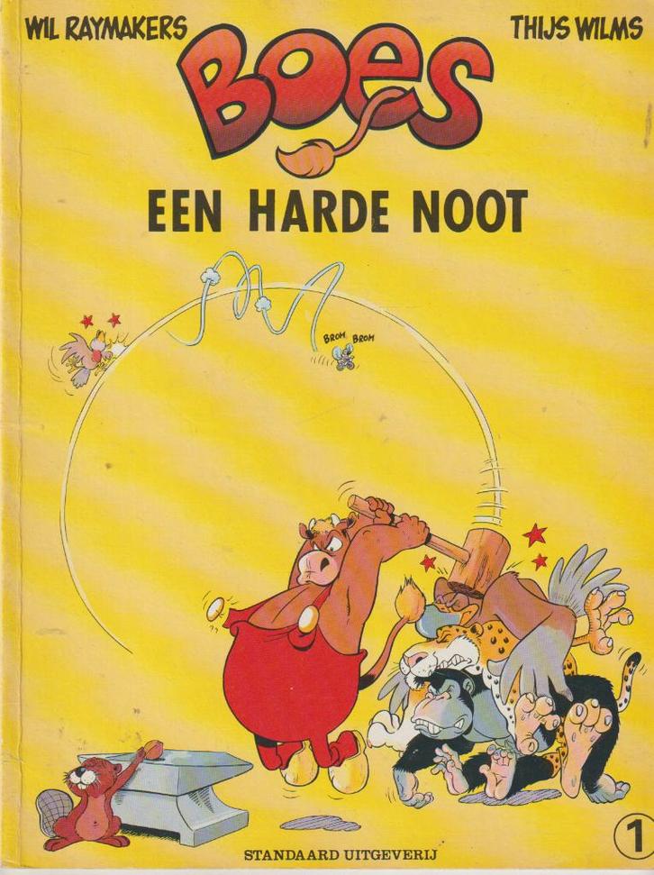 Vier strips Boes - Standaard uitgeverij., Boeken, Stripverhalen, Verzenden