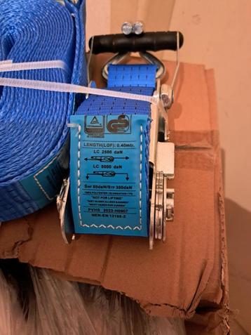 spanbanden 5 ton beschikbaar voor biedingen