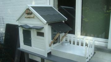 Clapier, niche, abri, maison, pour rongeurs ou pour chat. beschikbaar voor biedingen