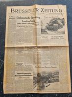 Journal  allemande WW2 "Brüsseler Zeitung" 25 sept 40, Collections, Enlèvement ou Envoi