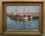 Adrien WERNAERS, marine op doek, Antiek en Kunst, Ophalen of Verzenden