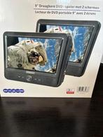 Draagbare DVD speler met 2 schermen voor in auto, Audio, Tv en Foto, DVD spelers, Draagbaar, Zo goed als nieuw, Ophalen, Overige merken