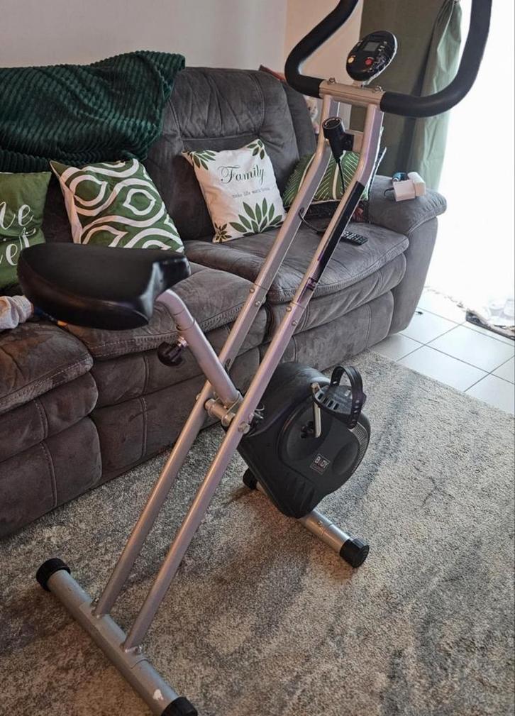 Vélo d'appartement, Sport en Fitness, Fitnessapparatuur, Gebruikt, Crosstrainer, Metaal, Ophalen