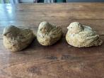 3 stenen vogeltjes., Ophalen, Gebruikt
