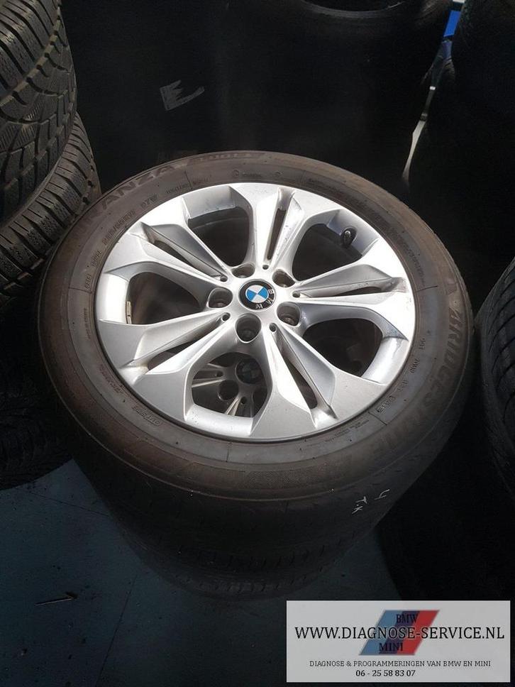 BMW X1 F48 velgen zomerbanden wielset 6856065 225/55/17, Auto-onderdelen, Banden en Velgen, Banden en Velgen, Zomerbanden, 17 inch