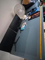 Glazen tafelblad 1m55 x 90cm x0.5cm, Enlèvement, Utilisé, Dessus de la table