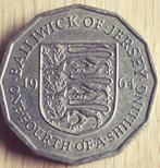 JERSEY : 1/4th of a SHILLING 1964 KM 25, Postzegels en Munten, Munten | Europa | Niet-Euromunten, Losse munt, Overige landen, Verzenden