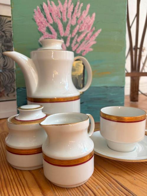 Antiek Servies - compleet met goudrand️, Antiek en Kunst, Antiek | Servies compleet, Ophalen