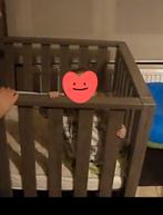 Babybed 60x120cm taupe, Moins de 70 cm, Utilisé, Moins de 140 cm, Enlèvement