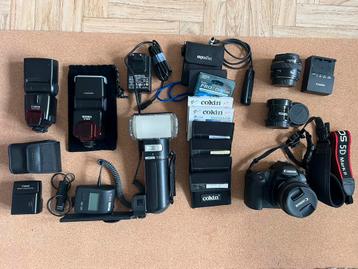 Canon 5d m2 / 50mm / 35mm / groot lot beschikbaar voor biedingen