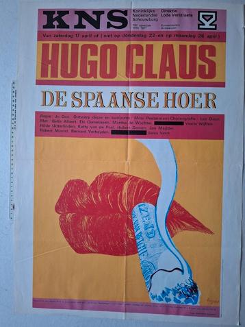 Affiche Hugoke voor toneelstuk Hugo Claus De Spaanse Hoer beschikbaar voor biedingen