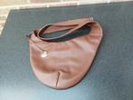 Crinkles crossover handtas, Handtassen en Accessoires, Tassen | Damestassen, Ophalen of Verzenden, Zo goed als nieuw, Bruin, Handtas