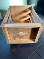 Caisse en bois pour vinyles, Enlèvement, Comme neuf